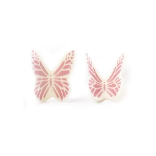 Butterfly White pink 120 pz- Dobla –
